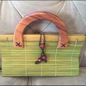 Bamboo-like Purse